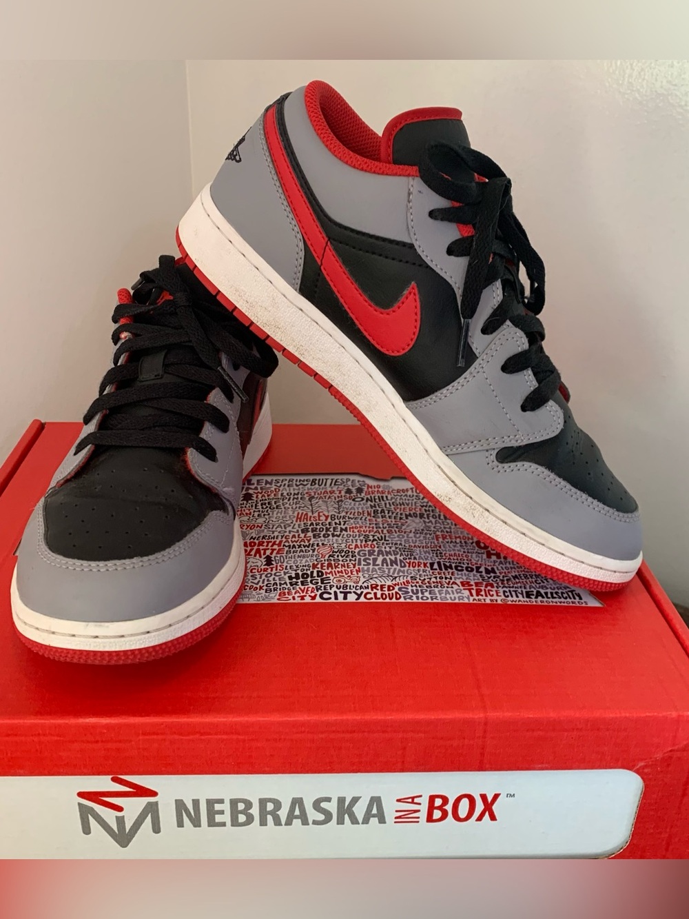 Nike Air Jordan 1 Low Top Sneakers